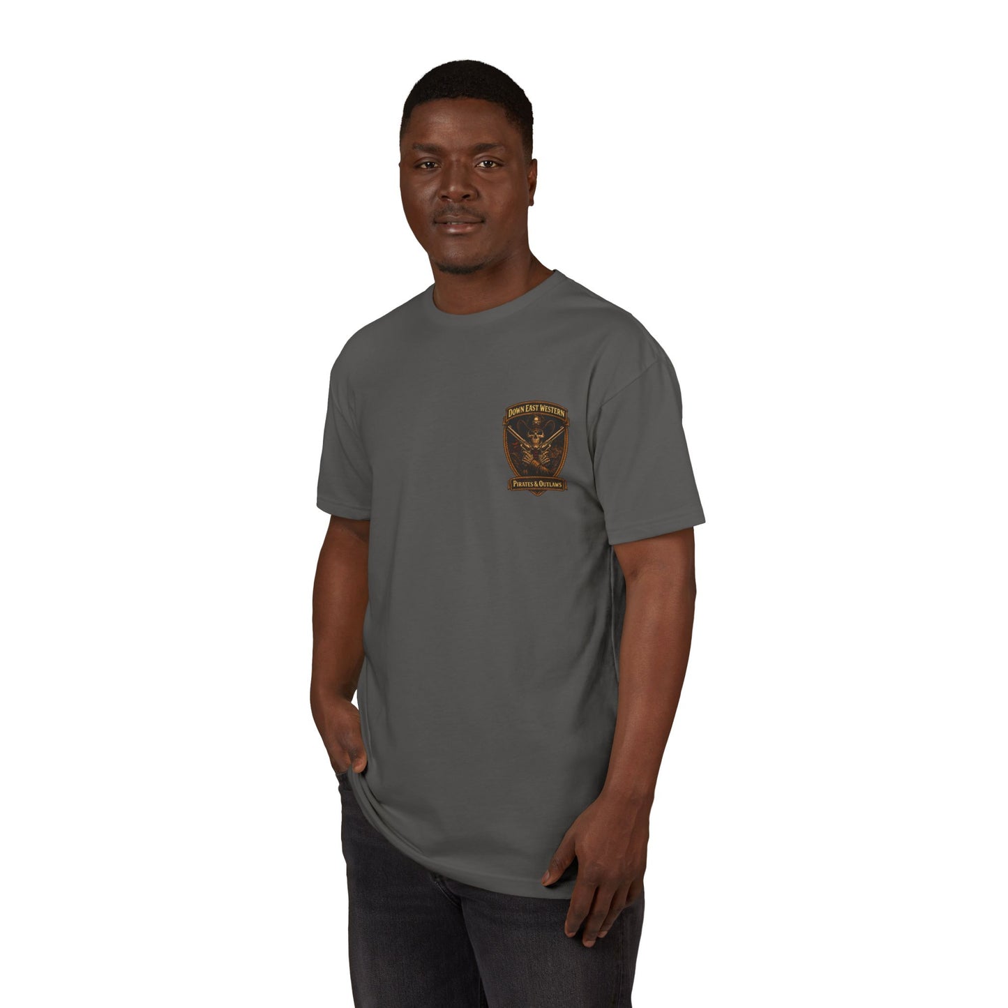 Down East Western  “Freedom Tastes Like Salt “ series Unisex Sueded T-Shirt