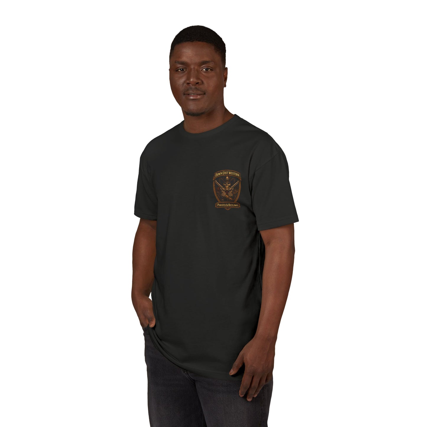 Down East Western  “Freedom Tastes Like Salt “ series Unisex Sueded T-Shirt
