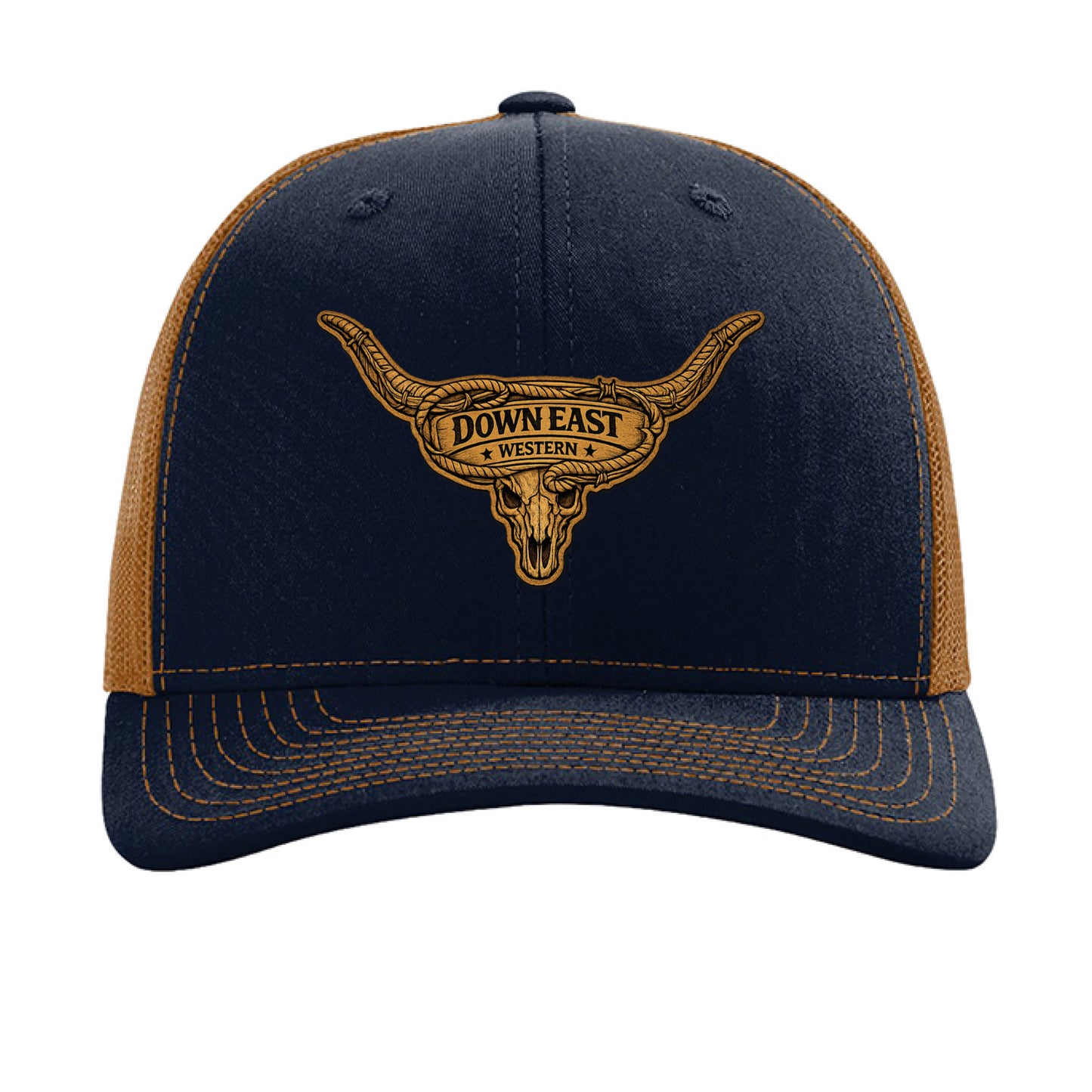 Navy/ Caramel - FRONT