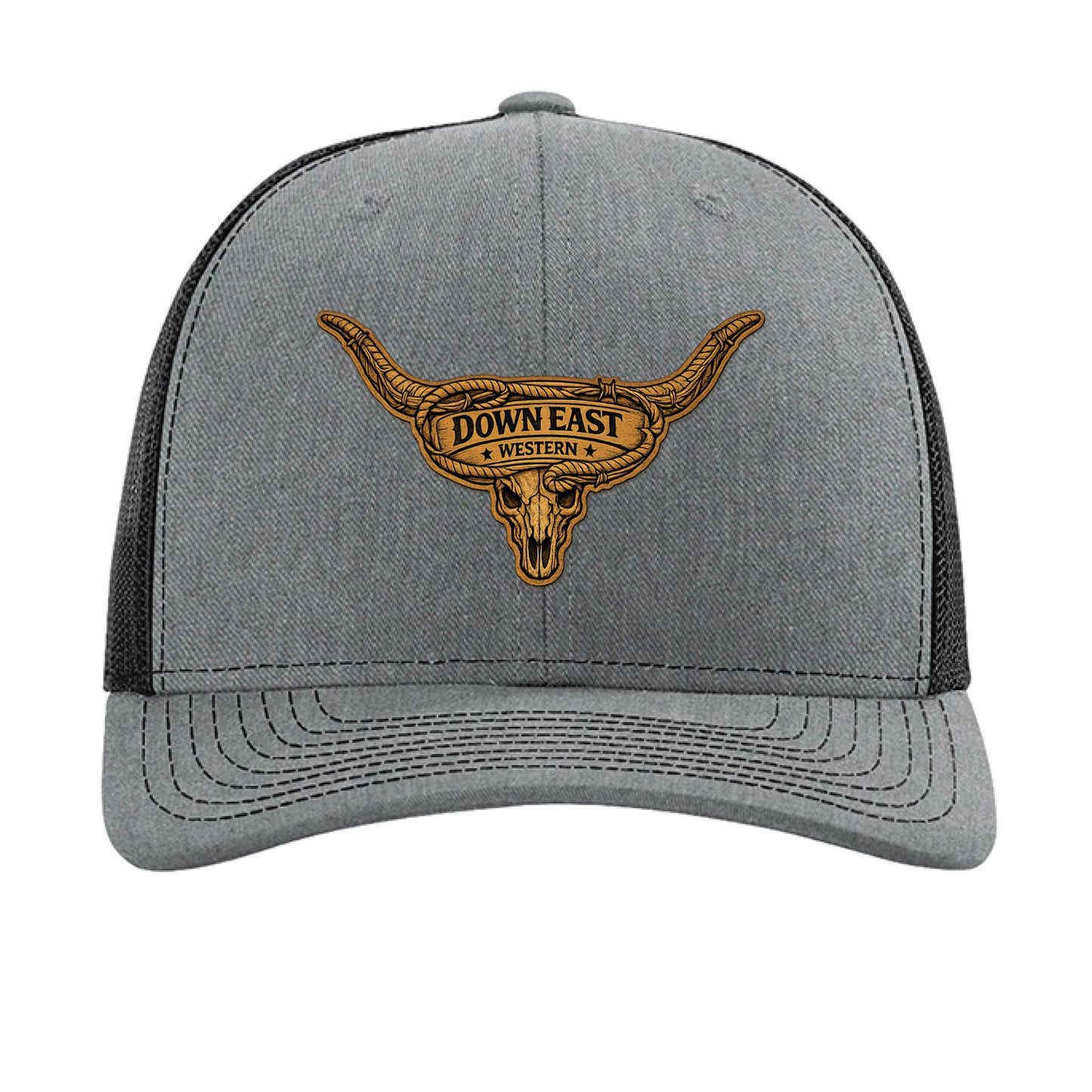 Heather Grey/ Black - FRONT