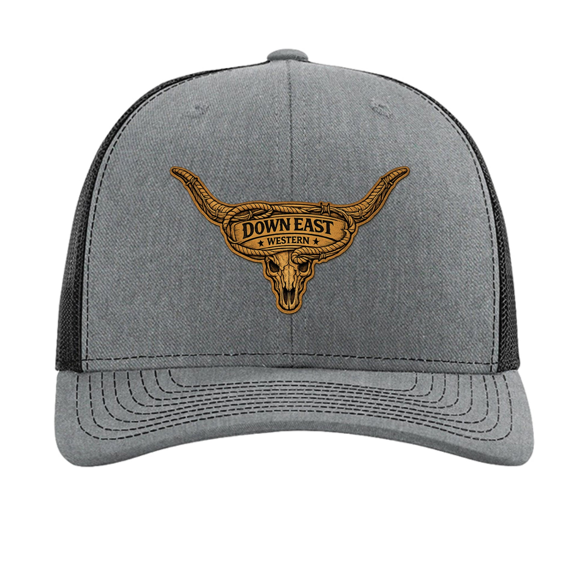 Heather Grey/ Black - FRONT