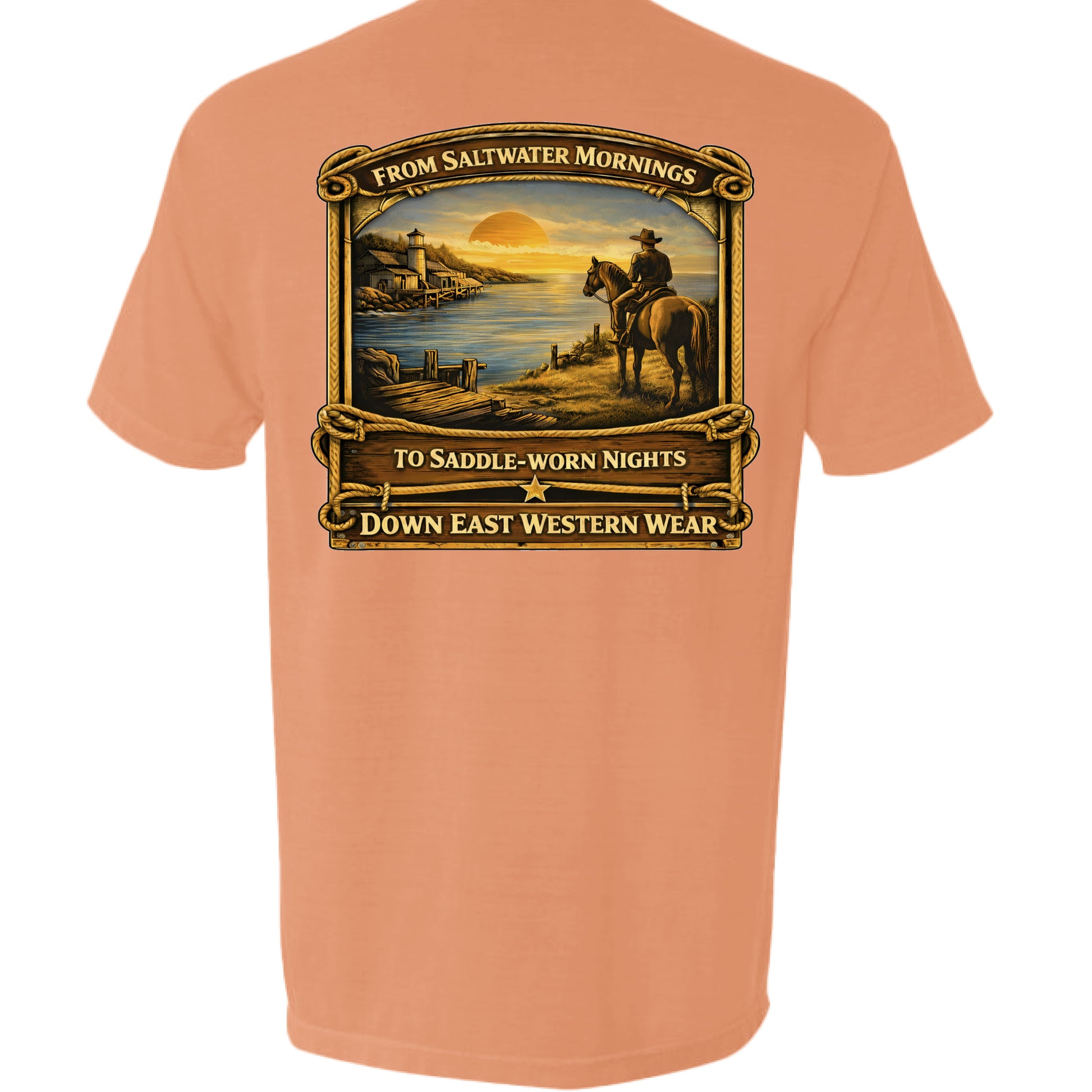 BURNT ORANGE - BACK