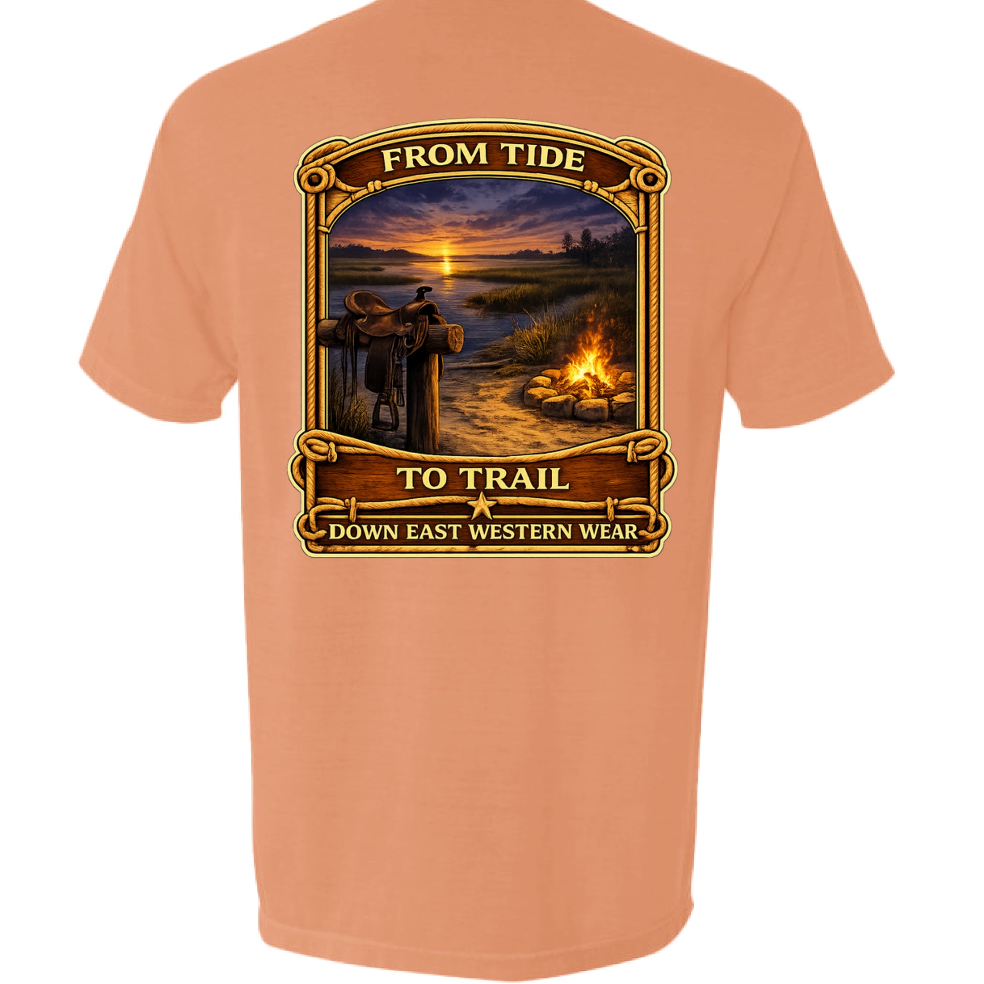 BURNT ORANGE - BACK