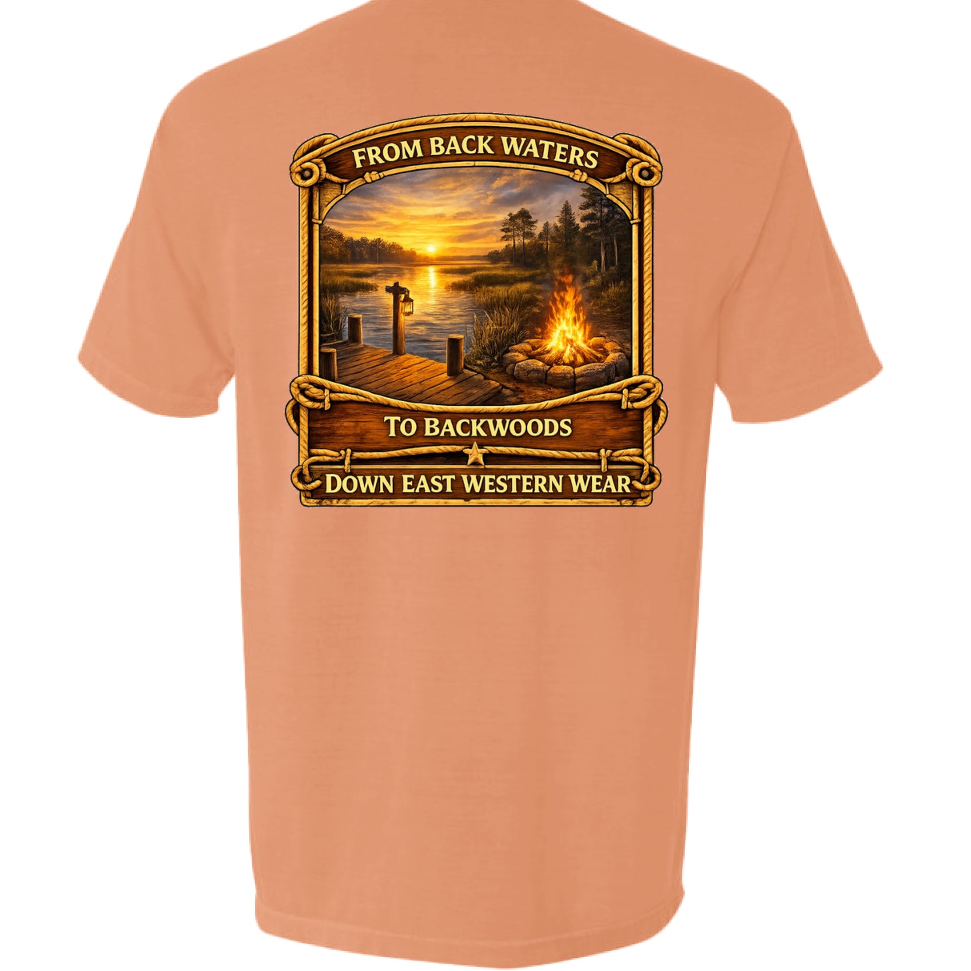 BURNT ORANGE - BACK