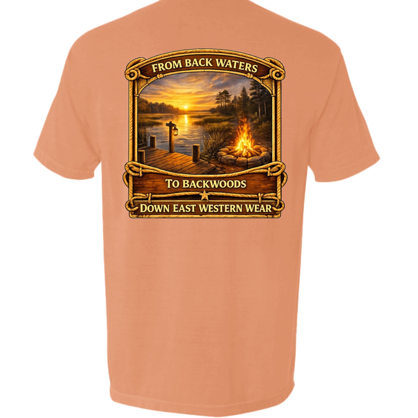 BURNT ORANGE - BACK