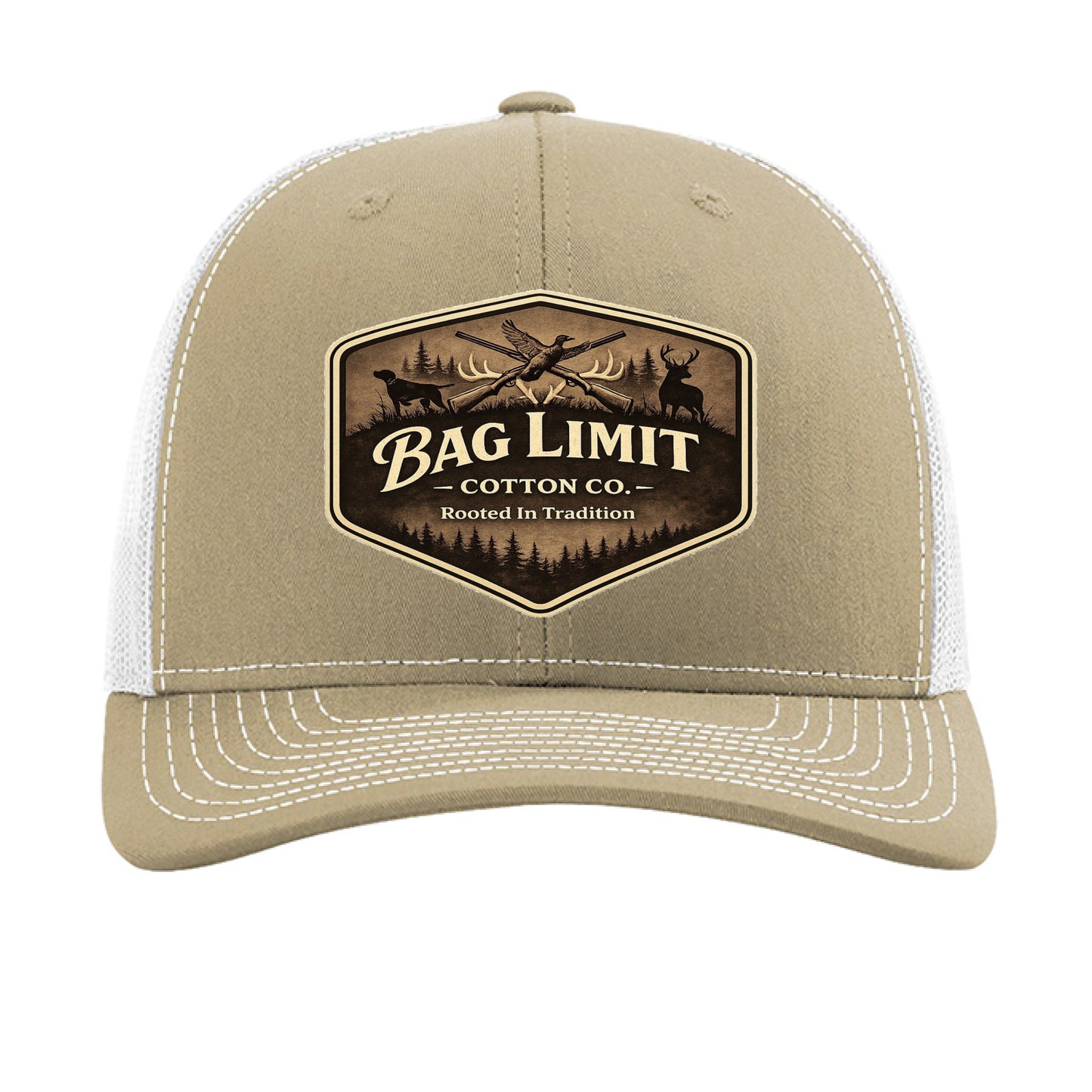 Khaki/ White - FRONT
