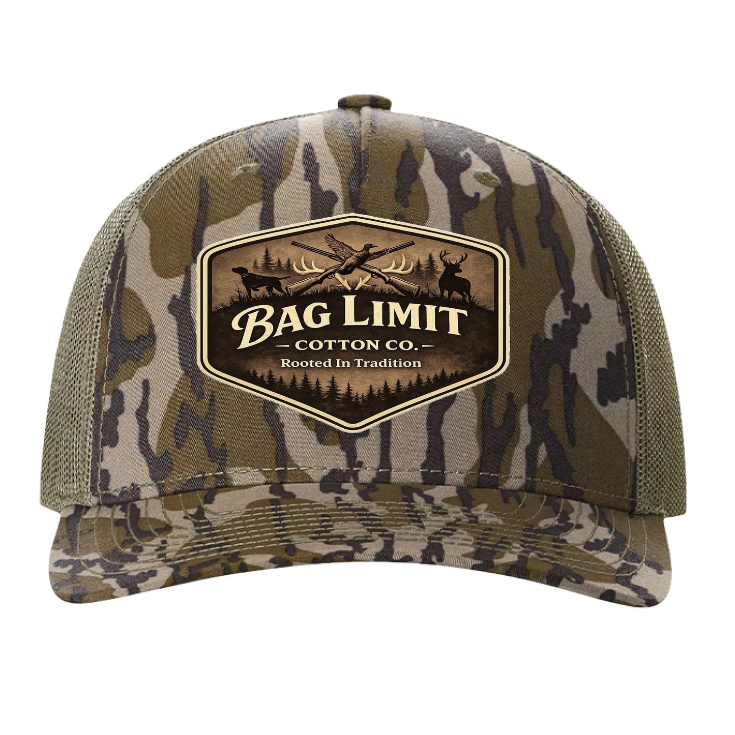 Mossy Oak Bottomland/ Loden - FRONT