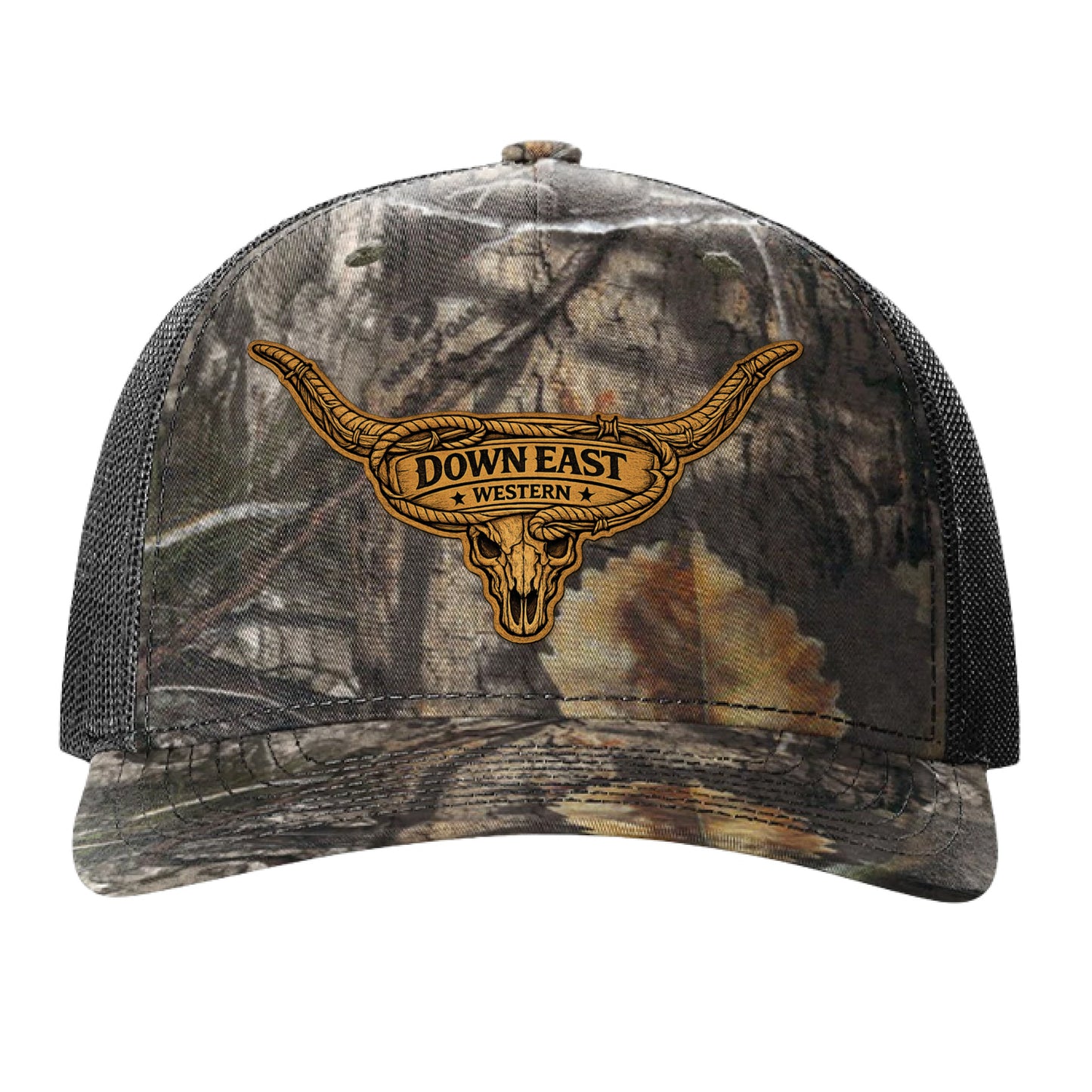 Mossy Oak Country DNA/ Black - FRONT