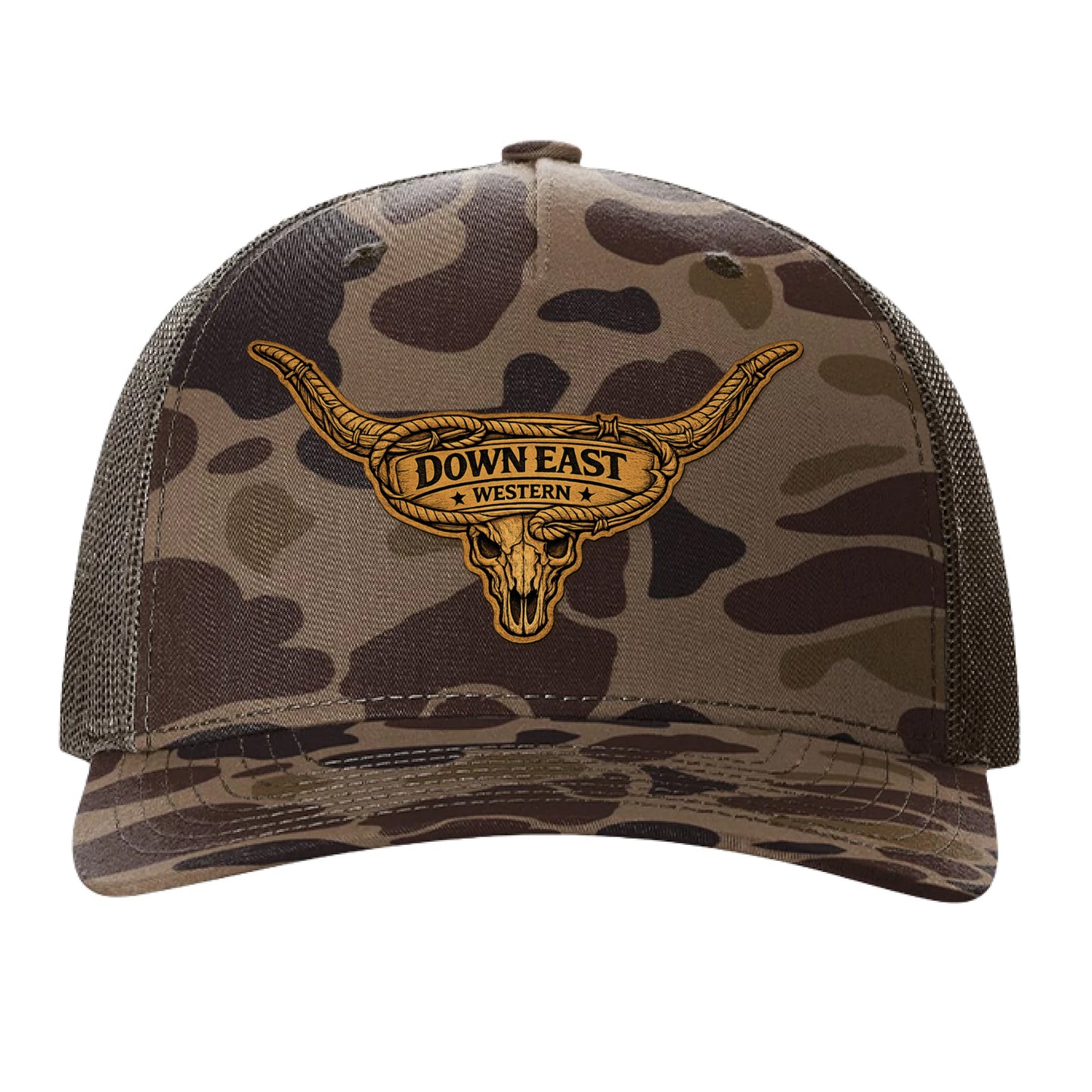 Bark Duck Camo/ Brown - FRONT