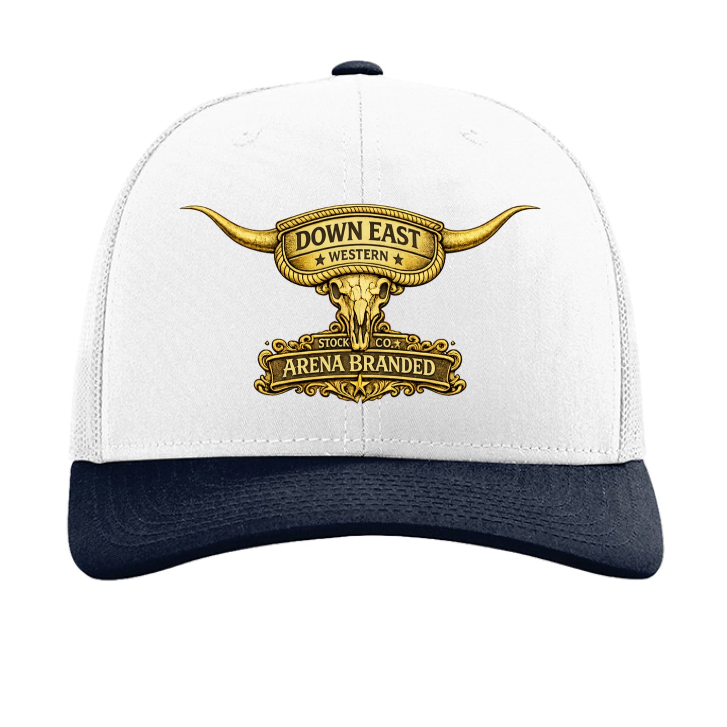 White/ White/ Navy - FRONT