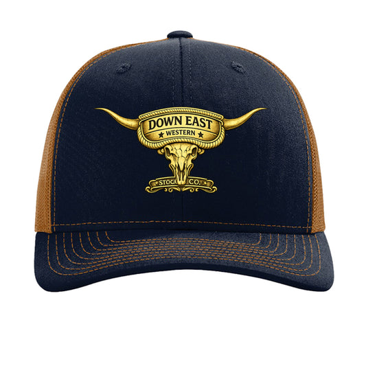 Navy/ Caramel - FRONT