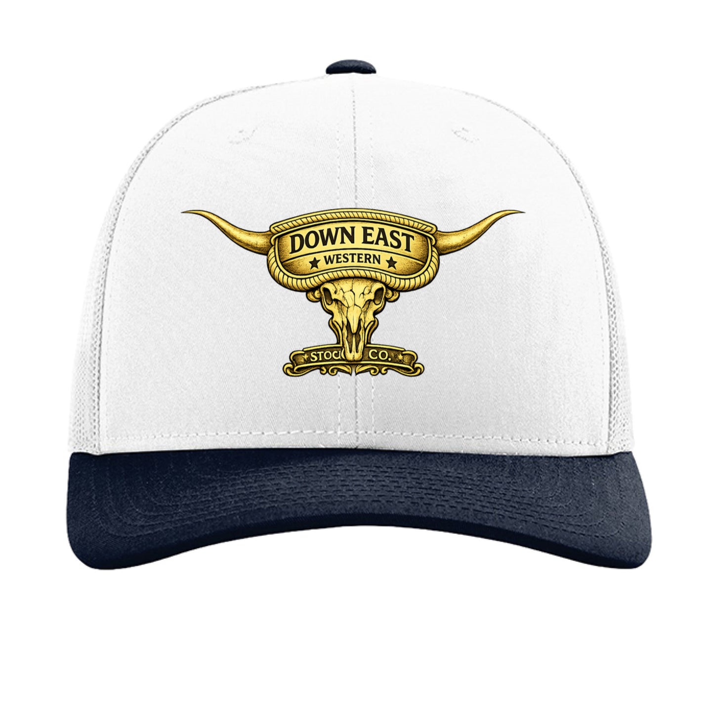 White/ White/ Navy - FRONT