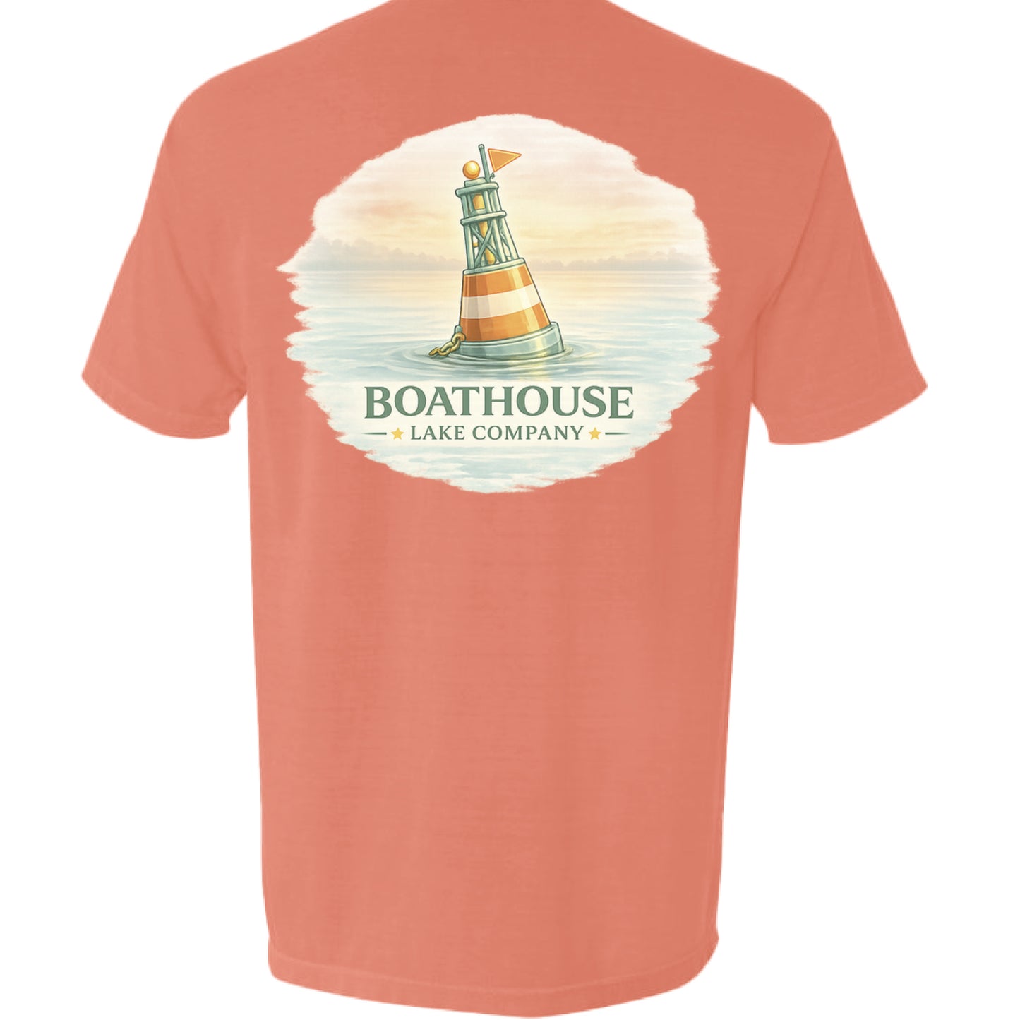 NEON RED ORANGE - BACK