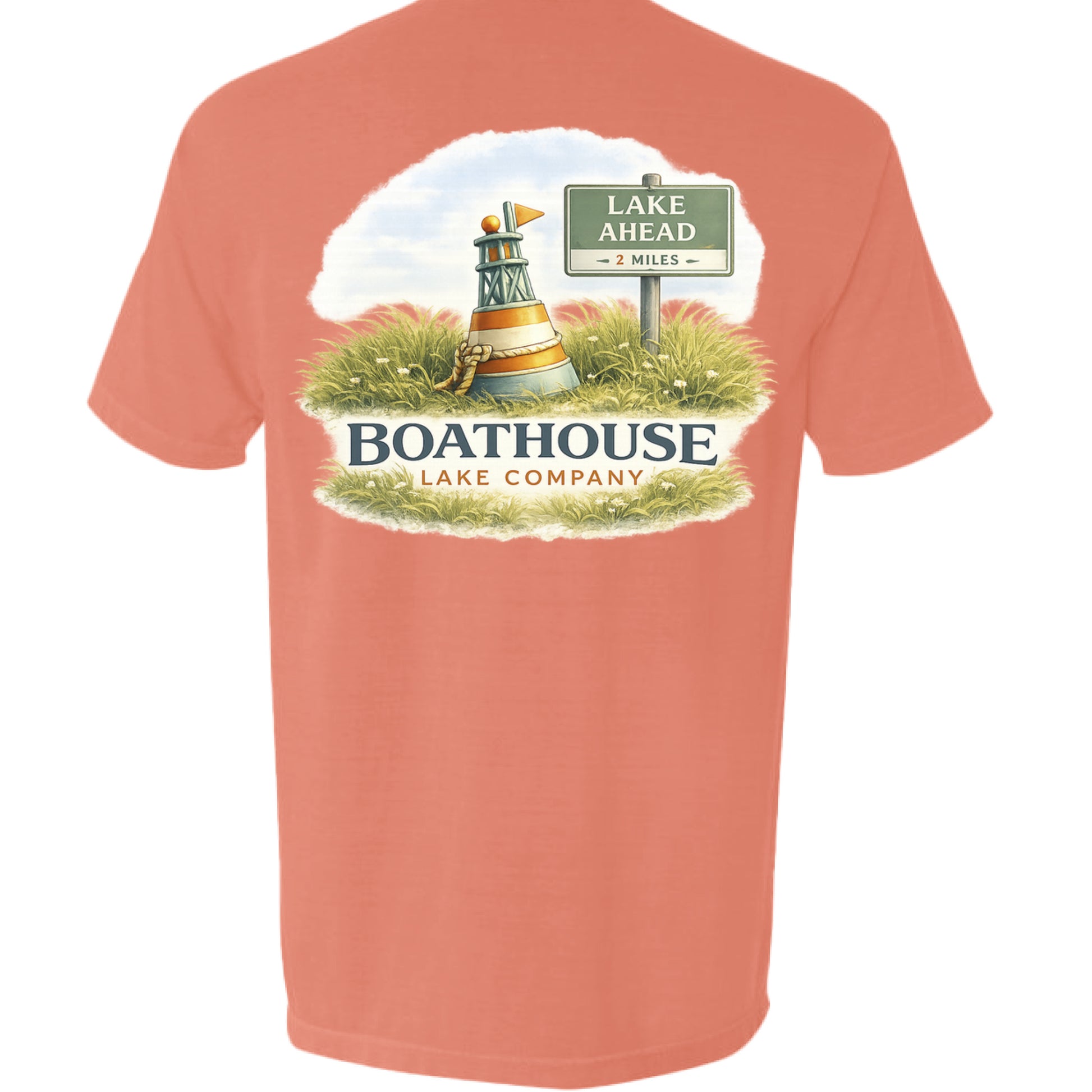 NEON RED ORANGE - BACK